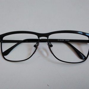 Vintage black "frame only" retro fashion eyewear